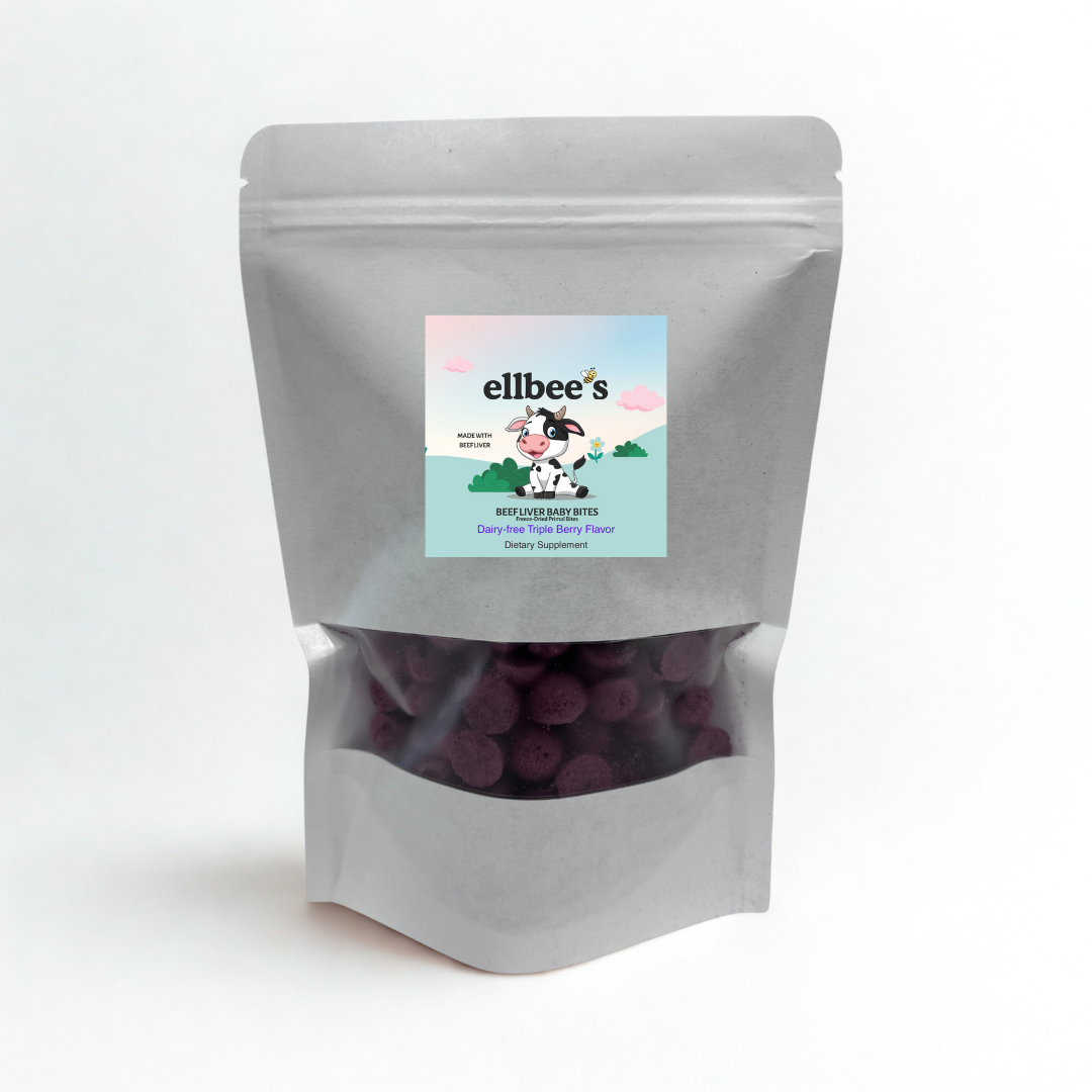 Ellbee's Handmade Beef Liver Bites for Kids