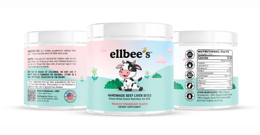 Ellbee's Handmade Beef Liver Bites for Kids
