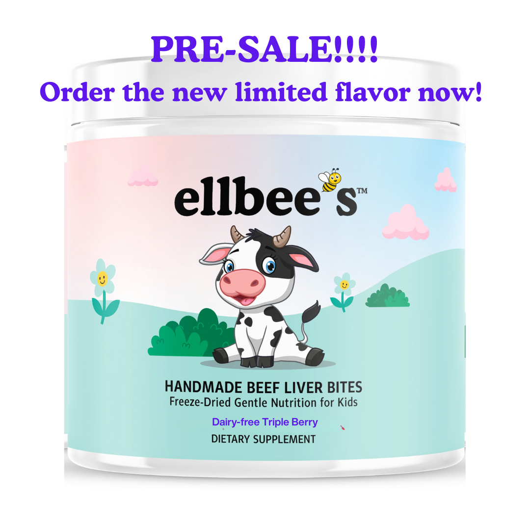 Ellbee's Handmade Beef Liver Bites for Kids