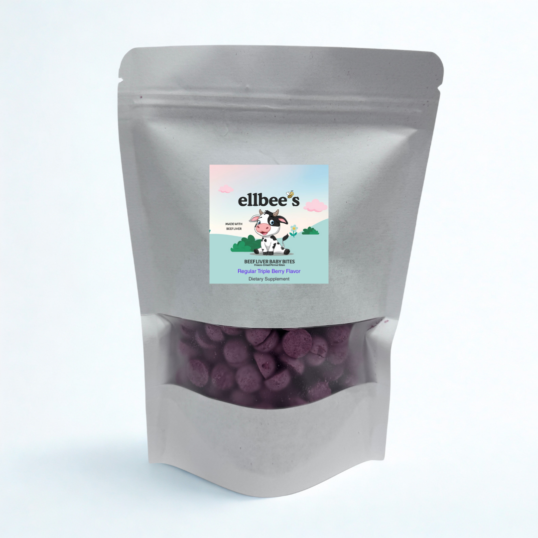 Ellbee's Handmade Beef Liver Bites for Kids