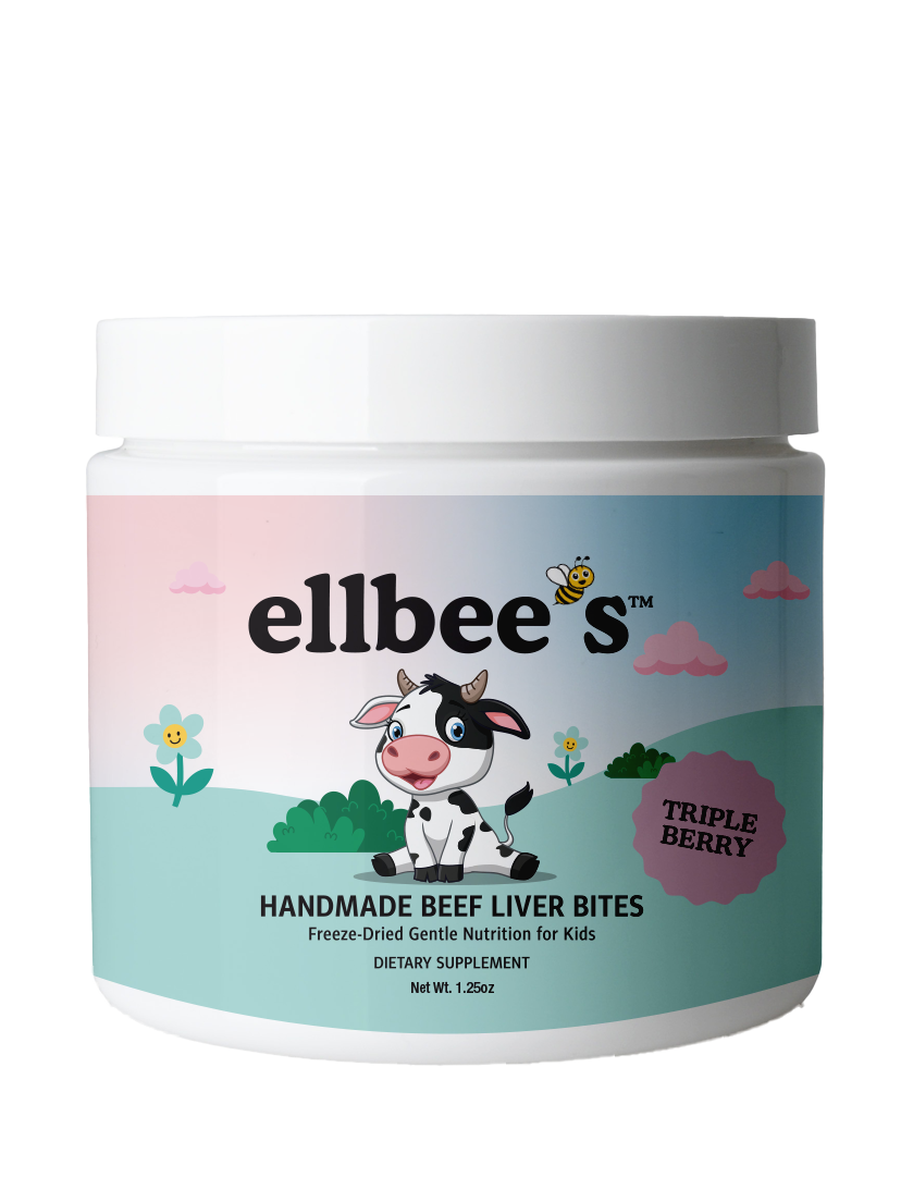 Ellbee's Handmade Beef Liver Bites for Kids